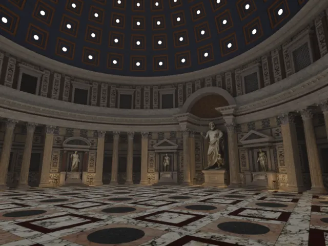 Virtual Roman Pantheon