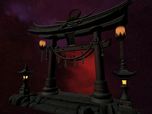 Torii Gate in space‚ Jack~~