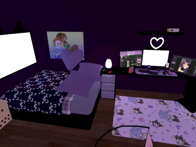 Purpell's bedroom