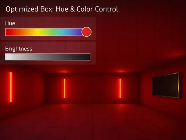 Optimized Box˸ Hue ＆ Color Control