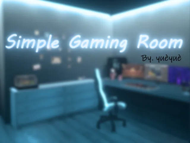 Simple Gaming Room