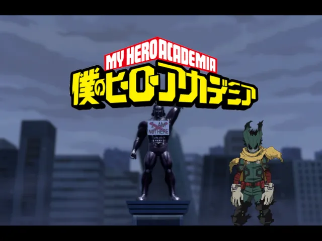 Post PLF War ｜ All Might Statue - My Hero Academia