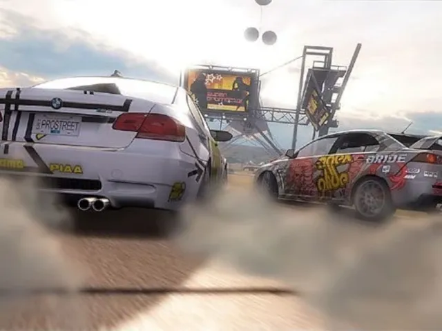 Need For Speed Prostreet˸ Nevada Race Day