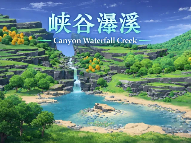 峡谷瀑溪 Canyon Waterfall Creek