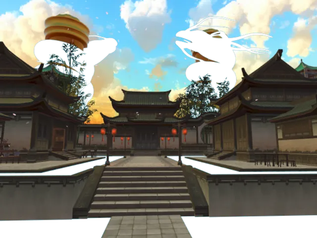 Courtyard of the Ocean God