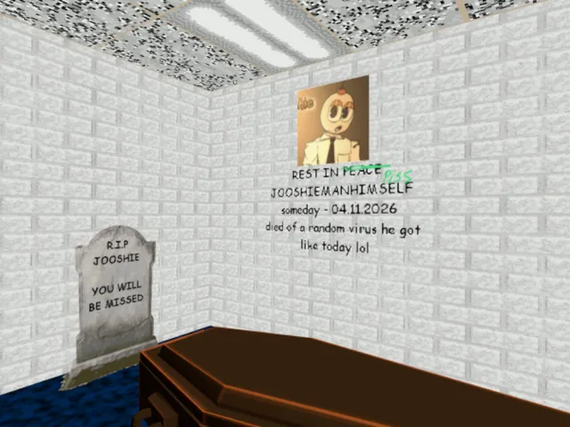 Jooshiemanhimself's funeral world