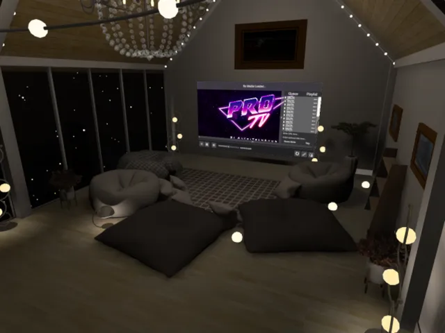 simple chill room