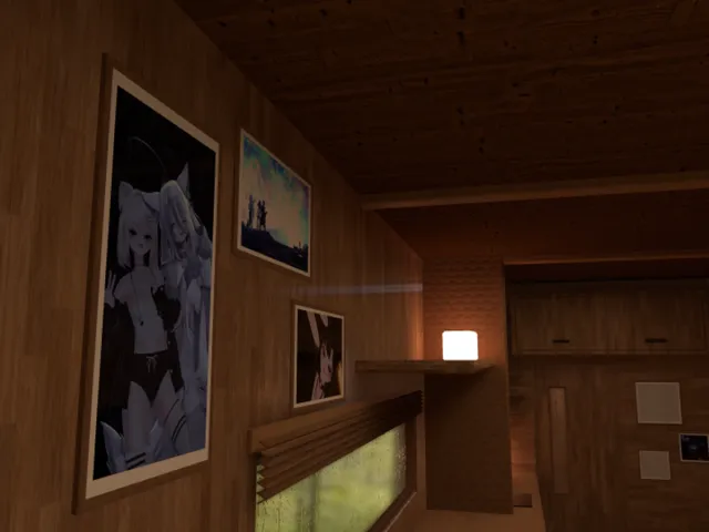 かがみもちの仮拠点