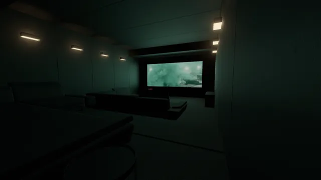 frilly home theater