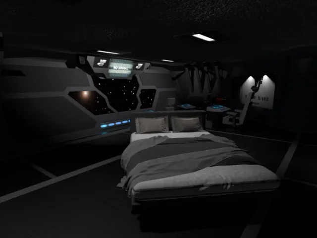 Vee's Cozy Spaceship