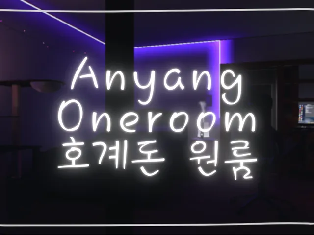 호계동 원룸 ｜ Korean Oneroom in Anyang