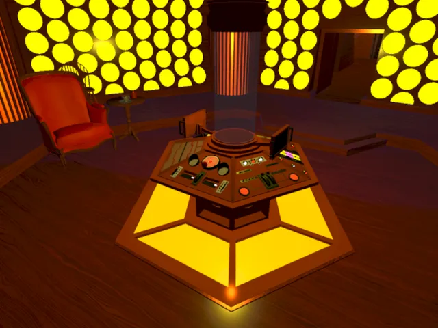 Moonlit Tardis
