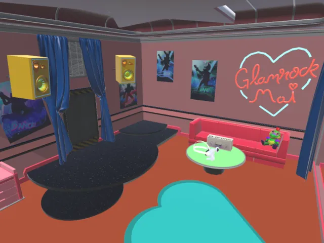 Glamrock Mei's Green Room