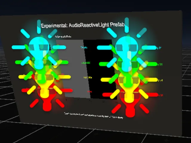 Multiples Magic Audio Reactive Test - Groovebeats and Tiptoes
