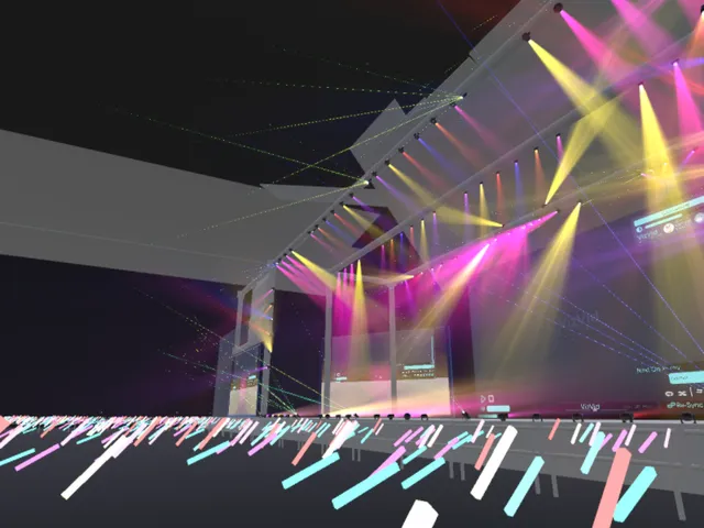 シンプルなライブステージ