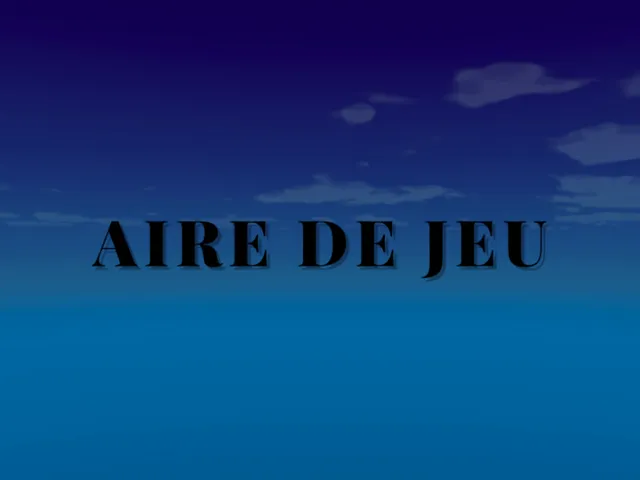 Aire de jeu