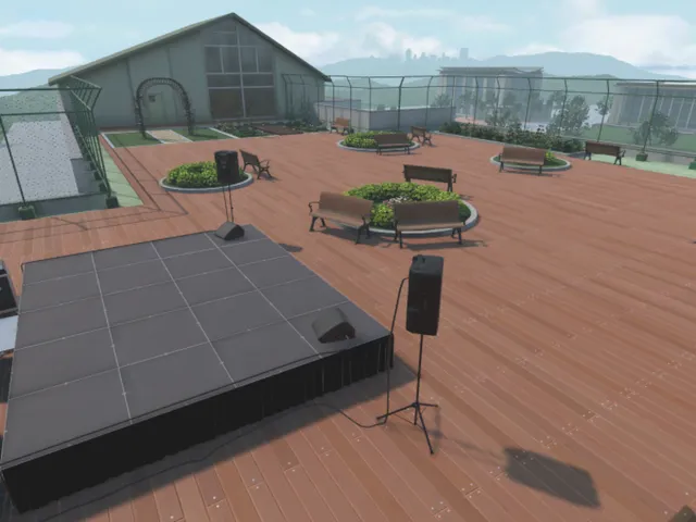 Hatsuboshi Gakuen Rooftop 「初星学園屋上」