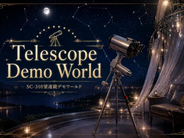 望遠鏡デモワールド Telescope Demo World