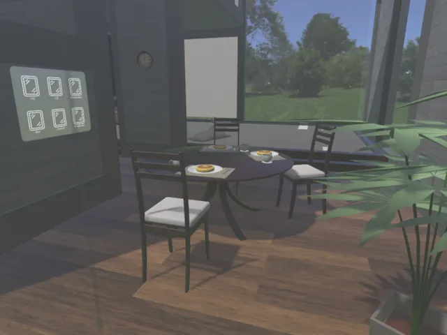 ここがわたしの ハウス ね