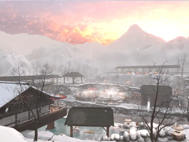 遠郷の冬めく処 -Nostalgic Winter Riverside-