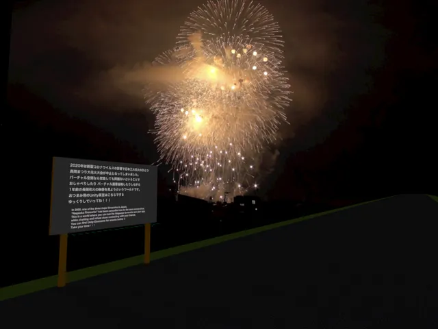 長岡花火バーチャル鑑賞会 ⁄ Nagaoka Fireworks Virtual Viewing