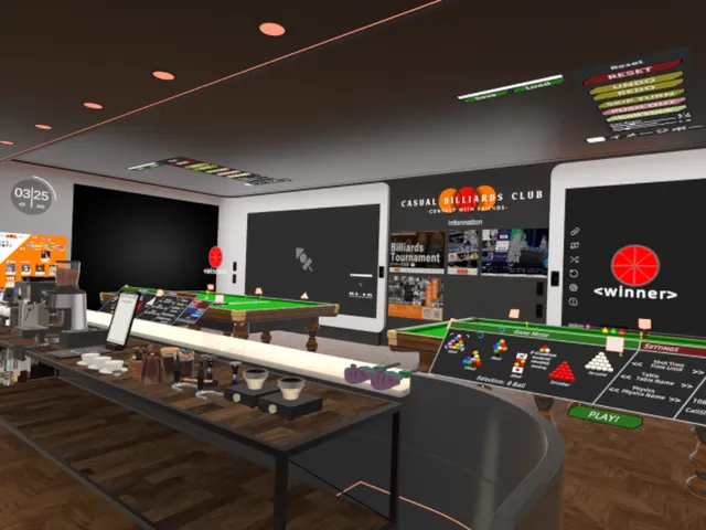 カジュビリ部室⁄Casual Billiards Club room