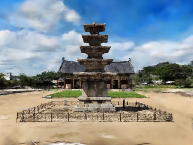 부여 정림사지 오층석탑