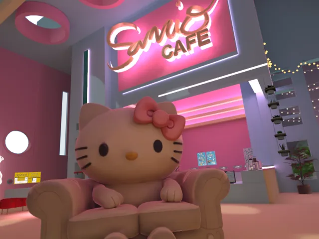 The NEW Sanrio Cafe
