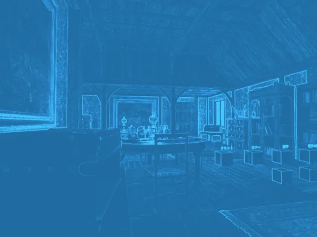 ホログラムルームシェーダー見本部屋