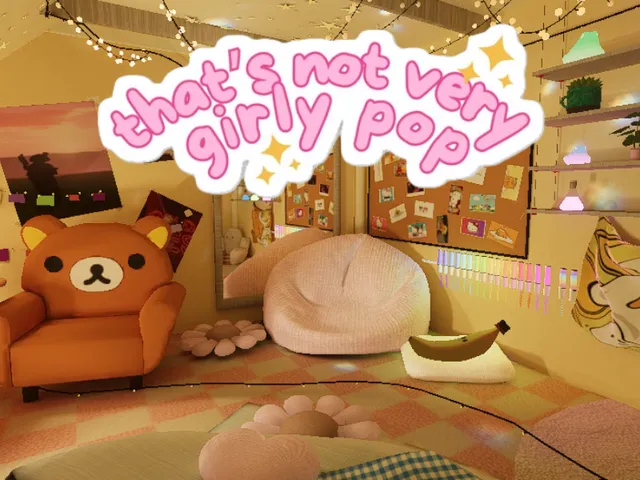 Girly Pop Bedroom