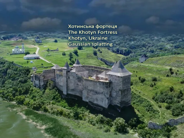 Khotyn Fortress‚ 3DGS
