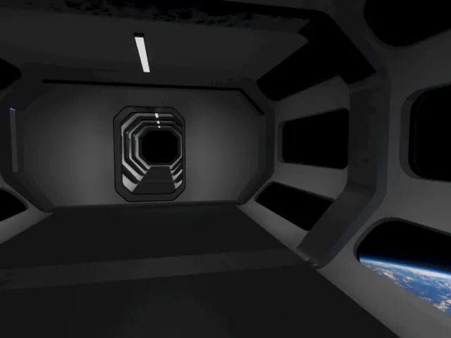 Small empty space station - Avali sized