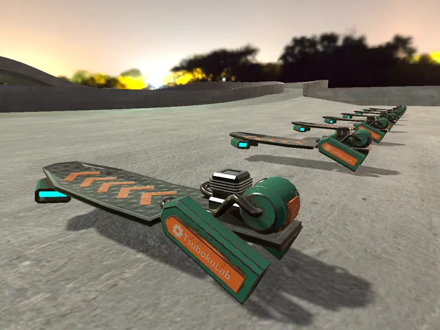 Udon Hoverboard Test