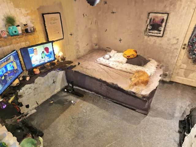 Bedroom 3D room scan （old）（chrissim）