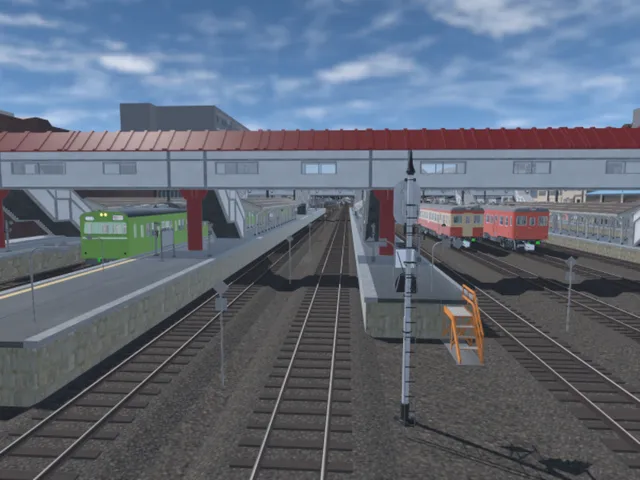 VRC箱庭鉄道（軽量化版）RBUR Train Simulator