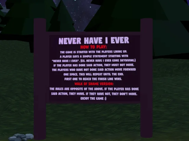 Never Have I Ever - Dark Version