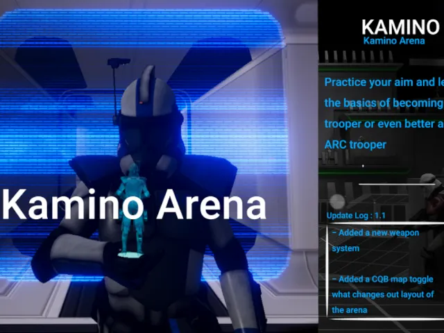 Kamino Arena 1․2 （Fixed The map and the weapons）
