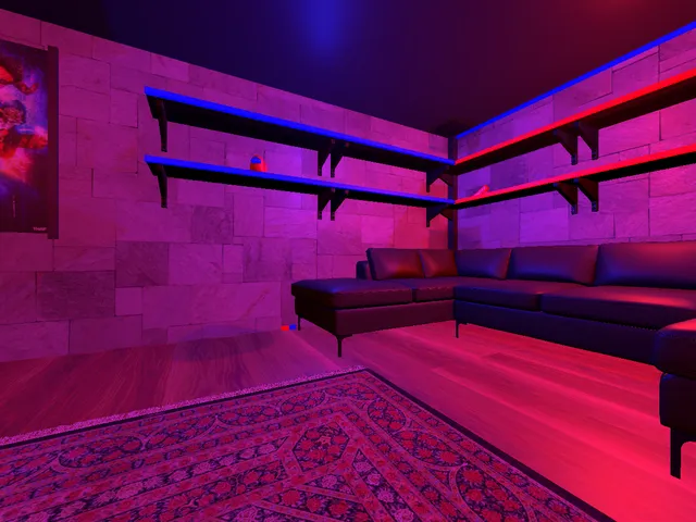 Neon Comfy Apartment