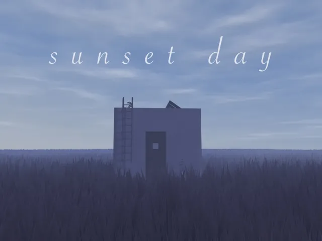sunset day ［morning］