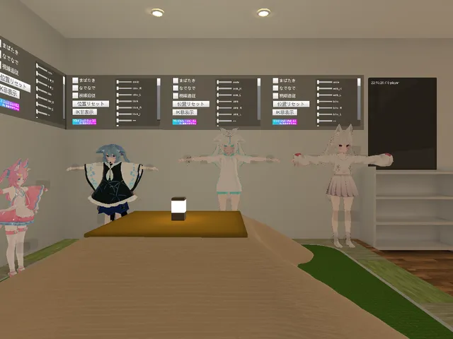 改変カリンちゃんを置いてるだけの部屋