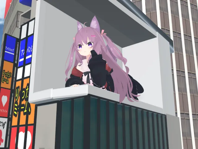 新宿東口の猫⁄3Dcat Shinjuku