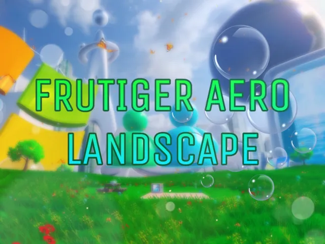 Frutiger Aero Landscape