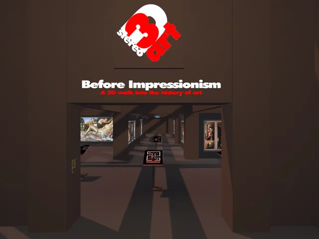 Before Impressionism - A 3D Stereo Arts Gallery