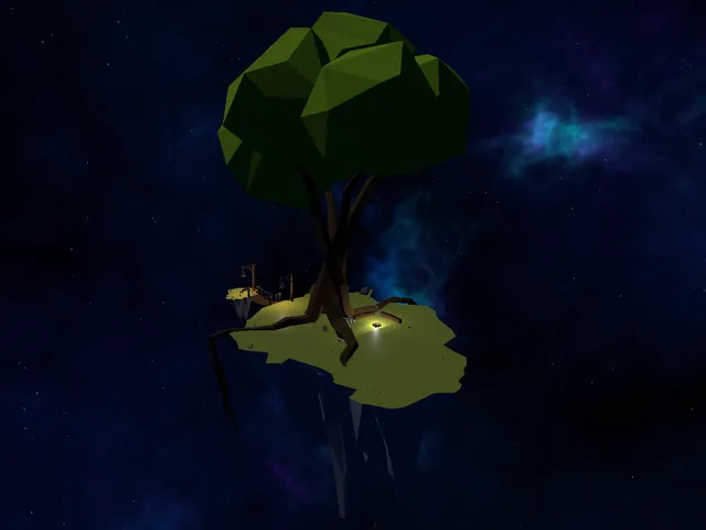 Sleepy Floating Island Night