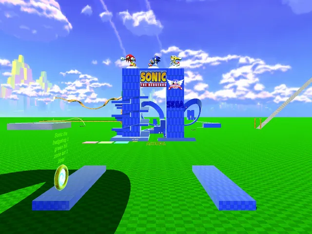 My 2nd sonic avatar world