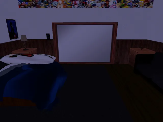 Sasha Simp's bedroom