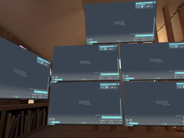 VCR視聴用ワールド_複数窓対応