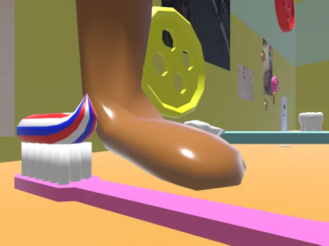 歯みがきしよう。