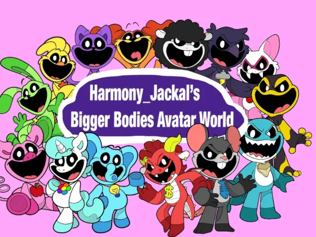 Harmony_Jackal's Smiling Critters Bigger body Avatar World