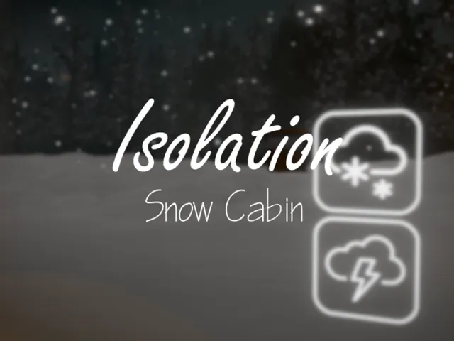 Isolation˸ Snow Cabin
